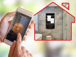 Sèche-Serviettes Soufflant|Pureline Sèche-serviettes numérique contrôle WIFI 2000W
