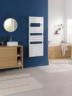 Thermor Sèche-serviettes Riviera 2 avec soufflerie 1750W brun sable - - 498607