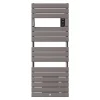 Thermor Sèche-serviettes Riviera 2 avec soufflerie 2000W gris roche - - 498628