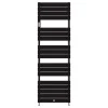 Sèche-Serviettes Eau Chaude|Thermor Sèche-serviettes Riviera 2 eau chaude 873W noir carbone - - 496111