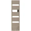 Thermor Sèche-serviettes Riviera 2 étroit avec soufflerie 1750W brun sable - - 498260