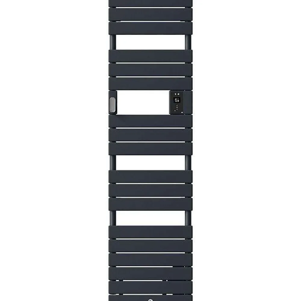 Sèche-Serviettes Soufflant|Thermor Sèche-serviettes Riviera 2 étroit avec soufflerie 1500W gris ardoise - - 498256