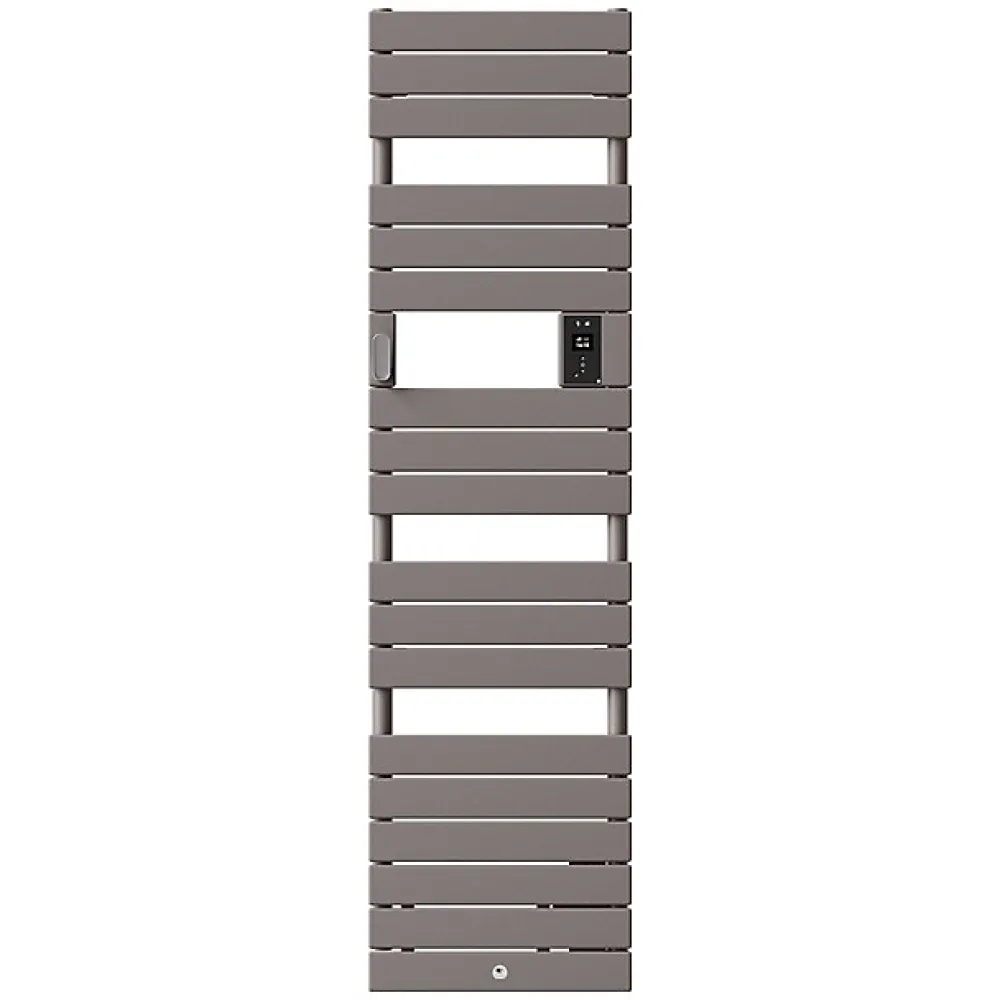 Thermor Sèche-serviettes Riviera 2 étroit avec soufflerie 1500W gris roche - - 498257