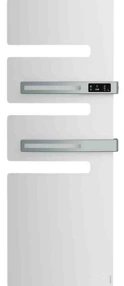 Sèche-Serviettes Mixte|Atlantic Sèche-serviettes SERENIS PREMIUM connecté soufflant mat à droite 750 + 1000W blanc carat - - 850659