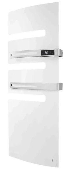 Sèche-Serviettes Mixte|Atlantic Sèche-serviettes SERENIS PREMIUM connecté soufflant mat à gauche 750 + 1000W blanc carat - - 850658