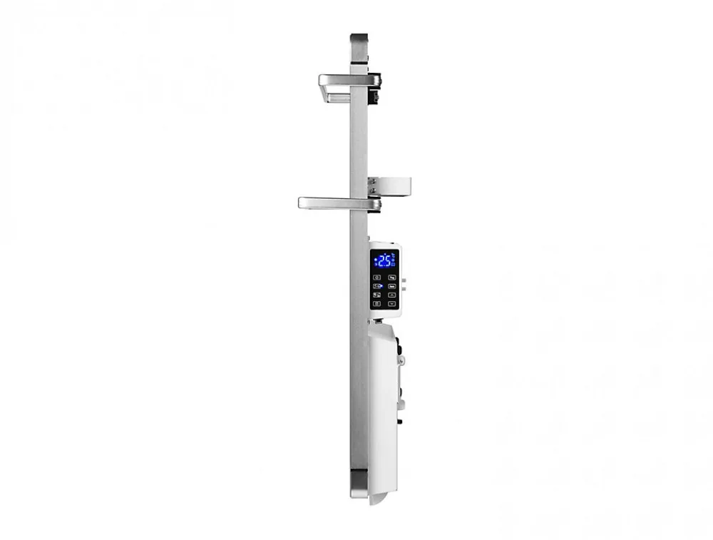 Sèche-Serviettes Soufflant|Pureline Sèche-serviettes verre trempé miroir display LED 2000W