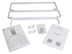 Sèche-Serviettes Soufflant|Pureline Sèche-serviettes verre trempé miroir display LED 2000W