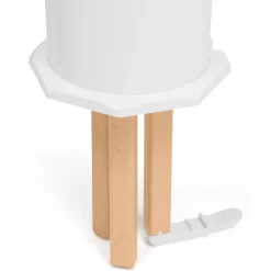 Etendoir À Linge|IDMarket Séchoir à linge à rayons rotatif et pliable capacité 21M blanc et bois