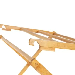 IDMarket Séchoir à linge accordéon bambou RITA