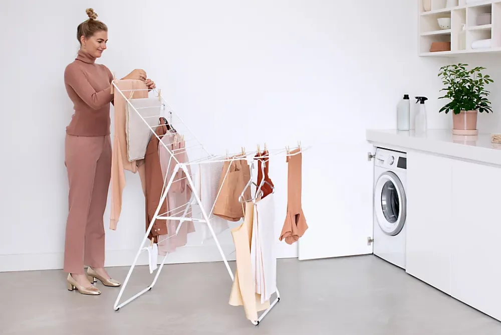 Brabantia Séchoir à linge Hangon blanc 20 m
