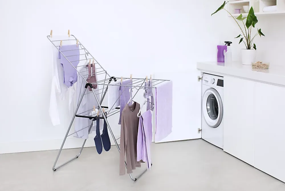 Brabantia Séchoir à linge Hangon gris metalic 20 m