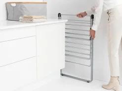 Brabantia Séchoir à linge Hangon gris metalic 20 m