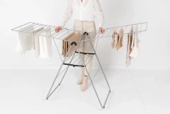 Etendoir À Linge|Brabantia Séchoir à linge Hangon gris metalic 25 m