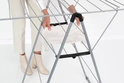 Etendoir À Linge|Brabantia Séchoir à linge Hangon gris metalic 15 m