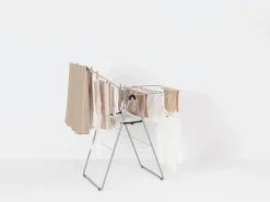 Etendoir À Linge|Brabantia Séchoir à linge Hangon gris metalic 15 m