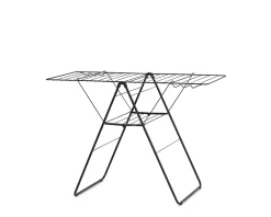 Brabantia Séchoir à linge Hangon noir mat 20 m