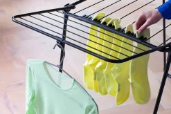 Etendoir À Linge|Brabantia Séchoir à linge Hangon noir mat 18 m