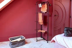 Brabantia Séchoir à linge Hangon Tower noir 30 m