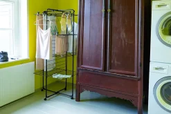 Brabantia Séchoir à linge Hangon Tower noir 30 m