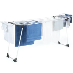 Etendoir À Linge|IDMarket Séchoir à linge horizontal pliable ULTRA capacité 22M blanc