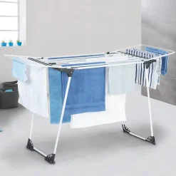 Etendoir À Linge|IDMarket Séchoir à linge horizontal pliable ULTRA capacité 22M blanc