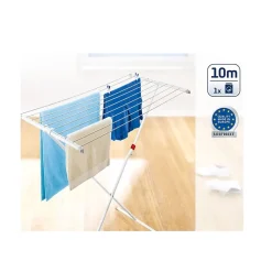 Etendoir À Linge|Leifheit Séchoir à linge 10m 72700 classic 100 easy