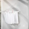 Leifheit Séchoir à linge mural 8,1 m d'étendage, 8 barres et 1 porte serviettes, Telegant 81 Protect Plus