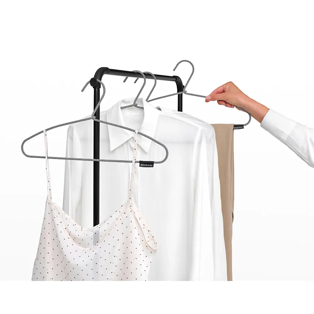 Etendoir À Linge|Brabantia Séchoir à linge pliant noir 20 m d'étendage, Hangon