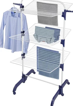Etendoir À Linge|Leifheit Séchoir à linge tour 42 m 3 niveaux, possible demi-ouverture, Comfort Tower 420