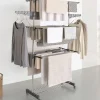 Etendoir À Linge|IDMarket Séchoir à linge vertical pliable 3 niveaux MAXIMA capacité 20M inox et gris