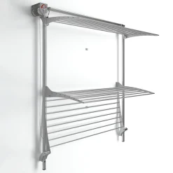 Foxydry Séchoir mural 3 grilles pliables 128x52x137 cm alu Tower 120