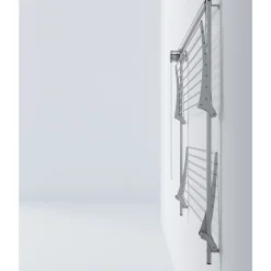 Foxydry Séchoir mural 2 grilles réglables 128x52x137 cm alu Wall Plus 120