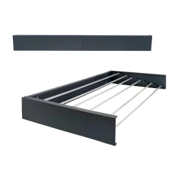 Foxydry Séchoir mural alu pliable 101x50x13cm anthracite Hide 100