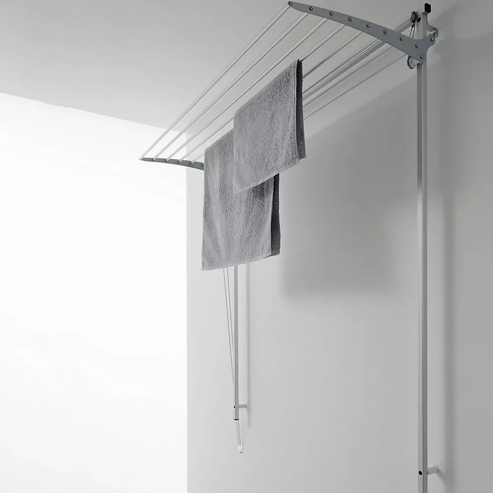 Etendoir À Linge|Foxydry Séchoir mural réglable 152x52x137 cm alu Wall 150