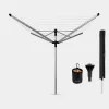 Etendoir À Linge|Brabantia Séchoir parapluie Lift-o-Matic Advance 50m