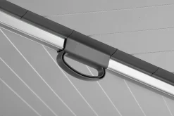 Leifheit Séchoir parapluie extérieur avec douille de fixation, 60 m d'étendage, noir et gris, Linomatic Plus 600