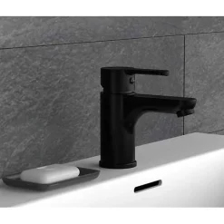 Schütte SCHÜTTE Mitigeur de lavabo DENVER Noir mat