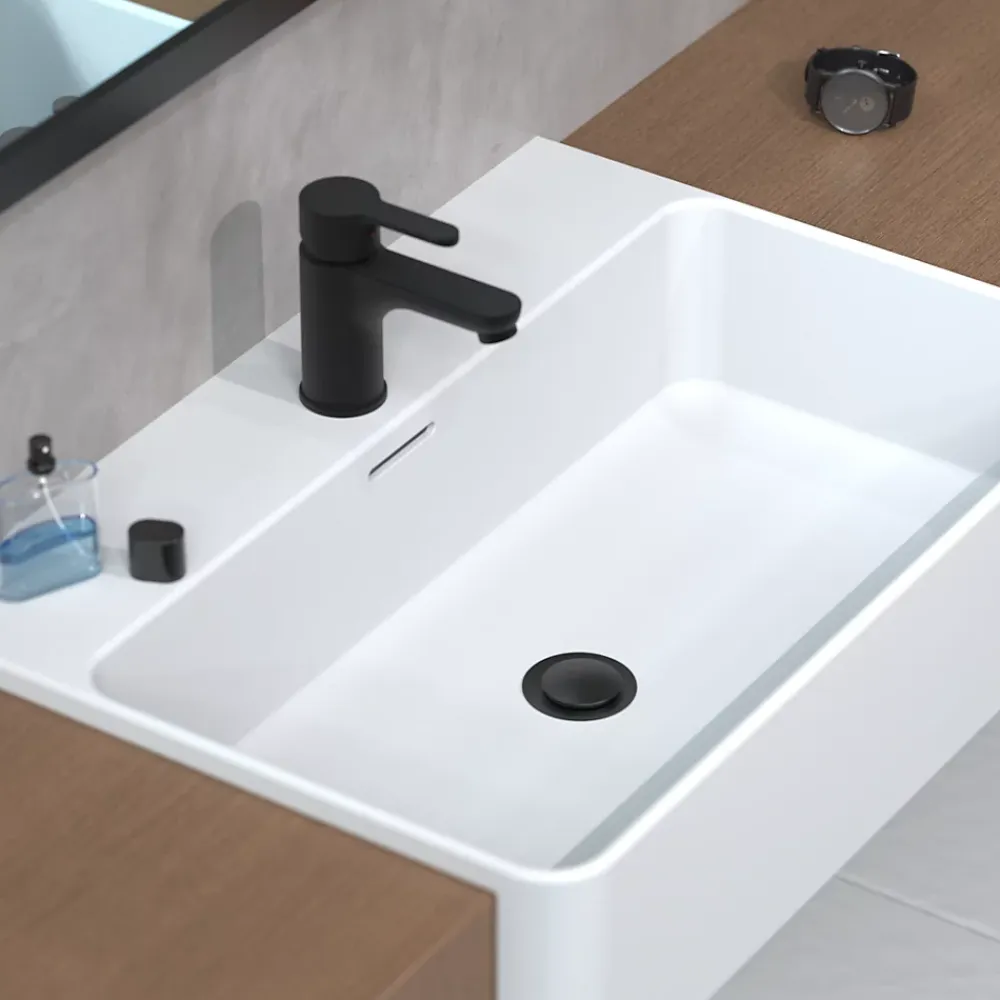 Schütte SCHÜTTE Mitigeur de lavabo DENVER Noir mat