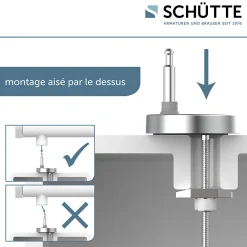 Schütte SCHÜTTE Siège de toilette avec fermeture en douceur FLOWER IN THE WIND 438779