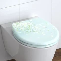 Schütte SCHÜTTE Siège de toilette avec fermeture en douceur FLOWER IN THE WIND 438779