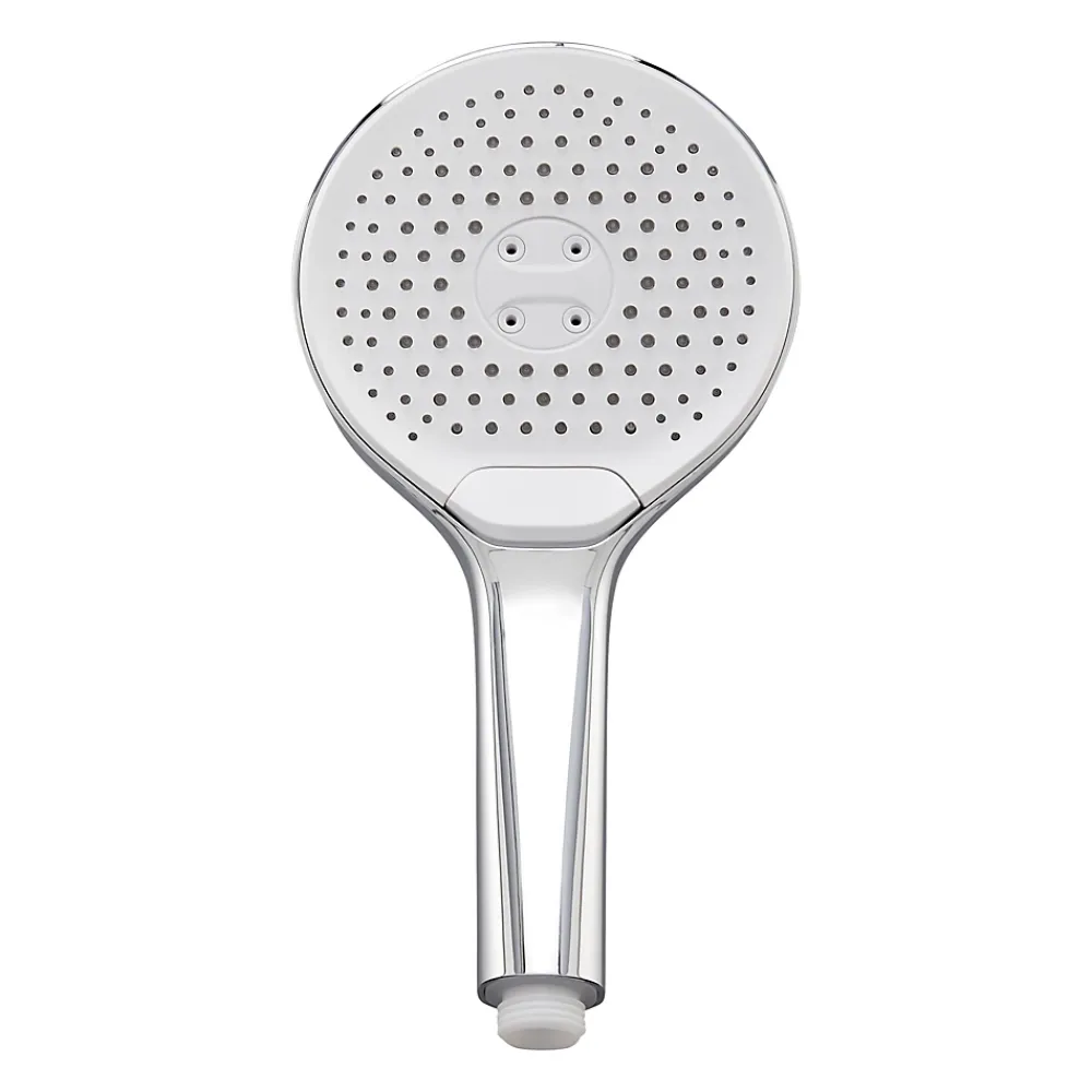 Schulte colonne de douche - mitigeur thermostatique - robinetterie avec douche de tête effet pluie - douchette 3 jets - chromé