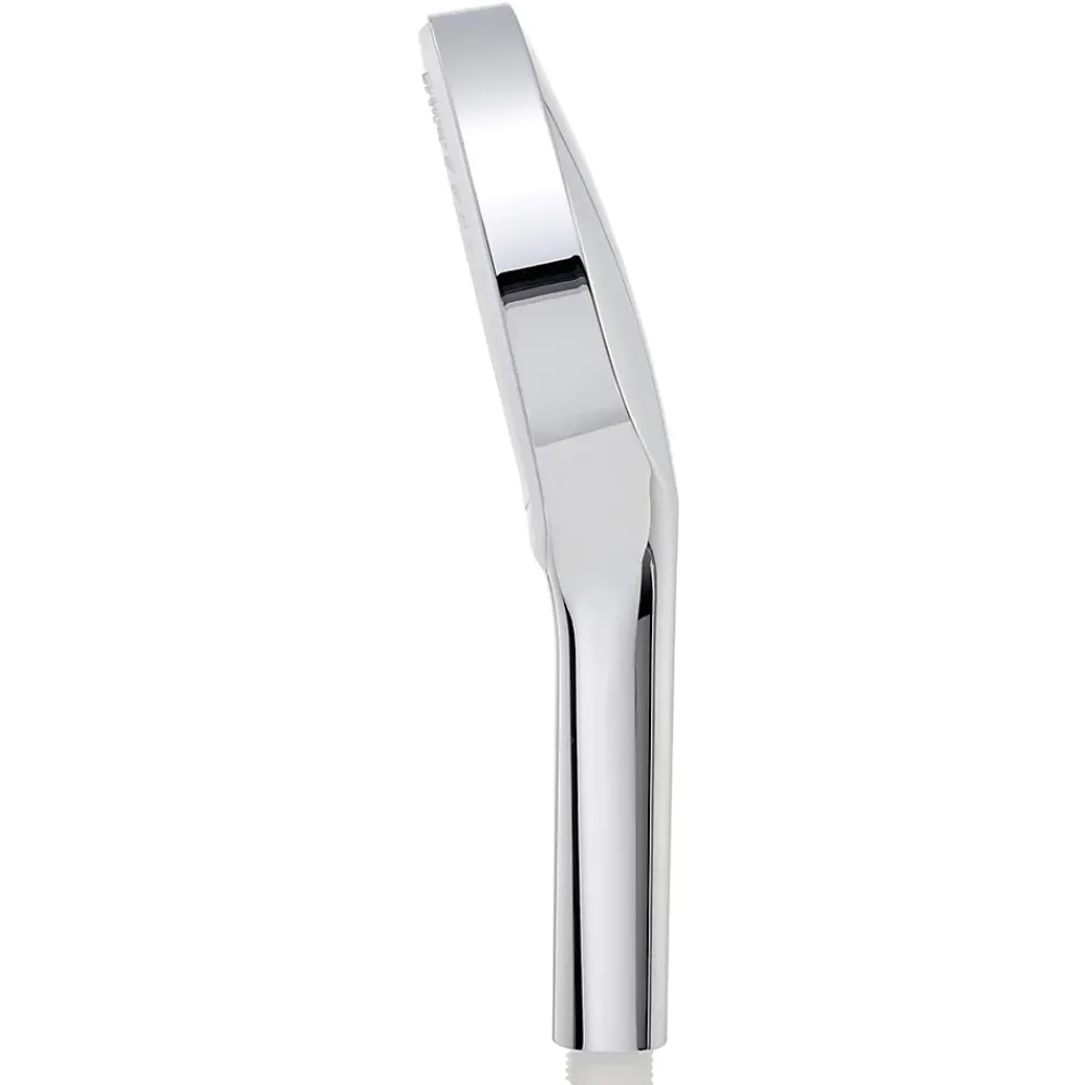 Schulte colonne de douche - mitigeur thermostatique - robinetterie avec douche de tête effet pluie - douchette 3 jets - chromé