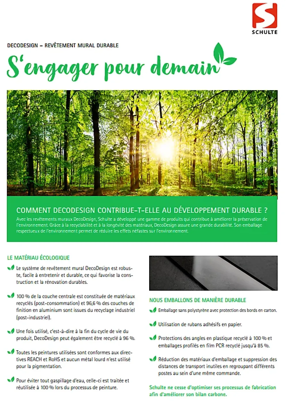 Schulte pack de 2 panneaux muraux 100x210cm+3 profilés alu - revêtement - DécoDesign DÉCOR pierre gris-clair