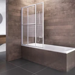 Pare-Baignoire|Schulte Pare-baignoire extensible 70-118x140 cm - Écran coulissant en verre 3 mm - Blanc