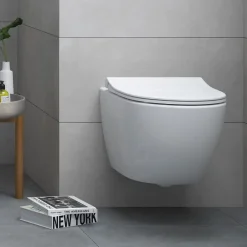 Vitra SENTO Cuvette compacte seule avec bride, 49,5cm
