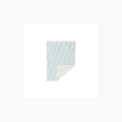 OYOY Living Serviette bleu en coton organique H60x40cm