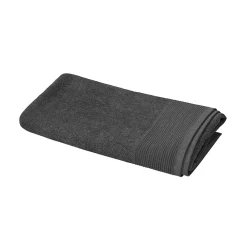 Serviette De Bain|GoodHome Serviette de bain anthracite 140 x 70 cm, Koros