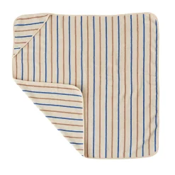 OYOY Mini Serviette de bain avec capuche marron en coton organique H100x100cm