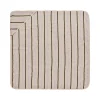 Serviette De Toilette|OYOY Mini Serviette de bain blanc en coton organique H100x100cm