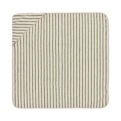 OYOY Mini Serviette de bain blanc en coton organique H100x100cm